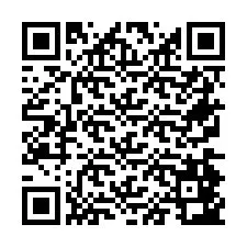 QR Code for Phone number +26774843512