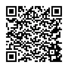 QR Code for Phone number +26774843520