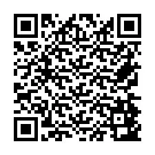 QR Code for Phone number +26774843527