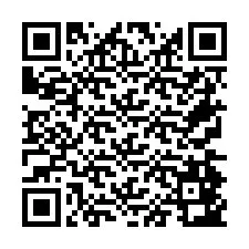 QR Code for Phone number +26774843531