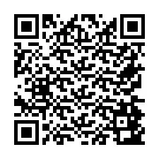 QR Code for Phone number +26774843536