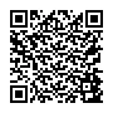 QR Code for Phone number +26774843550