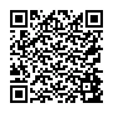 QR Code for Phone number +26774843560