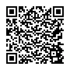 QR Code for Phone number +26774843615