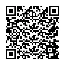 QR Code for Phone number +26774843616