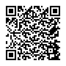 QR Code for Phone number +26774843617
