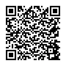 QR Code for Phone number +26774843642