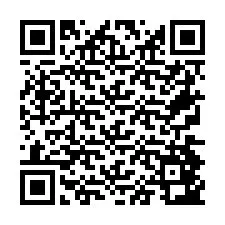 QR Code for Phone number +26774843651