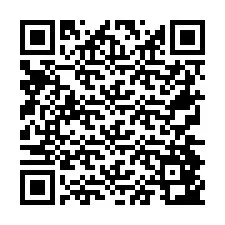 QR Code for Phone number +26774843670