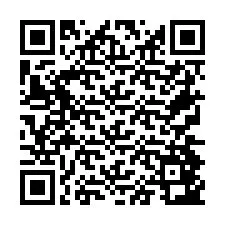QR Code for Phone number +26774843671