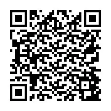 QR Code for Phone number +26774843690