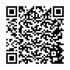 电话号码二维码 +26774843696