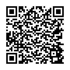 QR Code for Phone number +26774843698