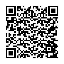 电话号码二维码 +26774843699