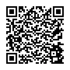 QR Code for Phone number +26774843701