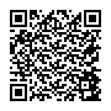 QR Code for Phone number +26774843732