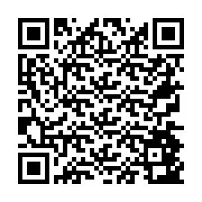 QR Code for Phone number +26774843750
