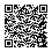 QR Code for Phone number +26774843755