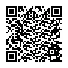 QR Code for Phone number +26774843792