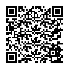 QR Code สำหรับหมายเลขโทรศัพท์ +26774843900