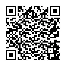 Kode QR untuk nomor Telepon +26774843909