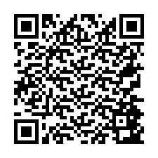 Telefon numarası için QR Kodu +26774843970