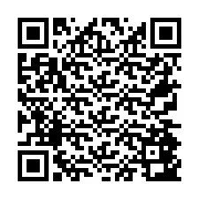 QR-код для номера телефона +26774843990