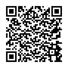 Codice QR per il numero di telefono +26774844000