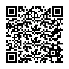 QR Code สำหรับหมายเลขโทรศัพท์ +26774844031