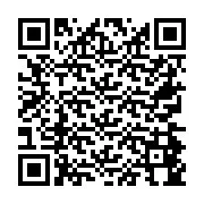 Codice QR per il numero di telefono +26774844038