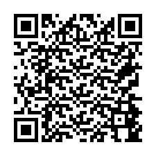 QR Code for Phone number +26774844071