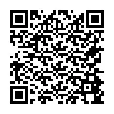 QR-код для номера телефона +26774844072