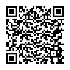 QR Code for Phone number +26774844075