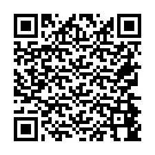 QR Code for Phone number +26774844079