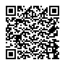 QR Code for Phone number +26774844083