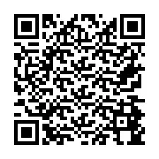 QR Code for Phone number +26774844085