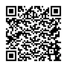 QR Code for Phone number +26774844125