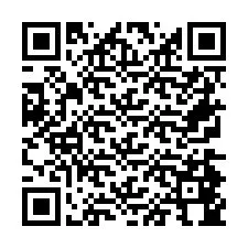 QR Code for Phone number +26774844145