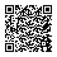 QR Code for Phone number +26774844187