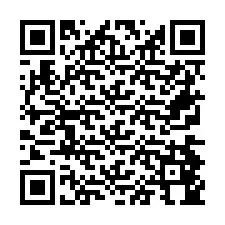 QR Code for Phone number +26774844205