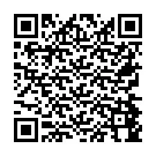 QR Code for Phone number +26774844224