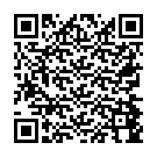 QR Code for Phone number +26774844228