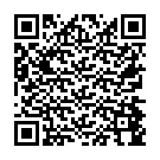 QR Code for Phone number +26774844248