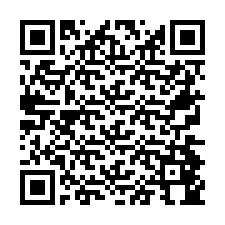 QR Code for Phone number +26774844250