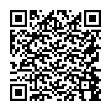 QR Code for Phone number +26774844272