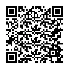 QR Code for Phone number +26774844275