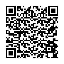 QR Code for Phone number +26774844306