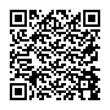 QR Code for Phone number +26774844312
