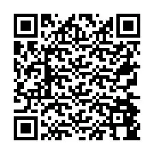QR Code for Phone number +26774844320
