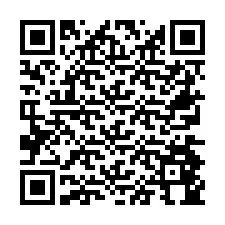 QR Code for Phone number +26774844348